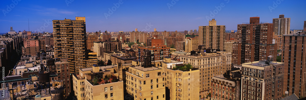 Φωτογραφία This is an aerial view of the urban apartments in Manhattan on the Upper West Side