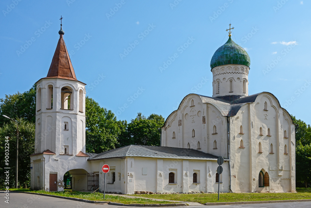 Fototapeta premium Novgorod the Great, the Church of Theodore Stratelates