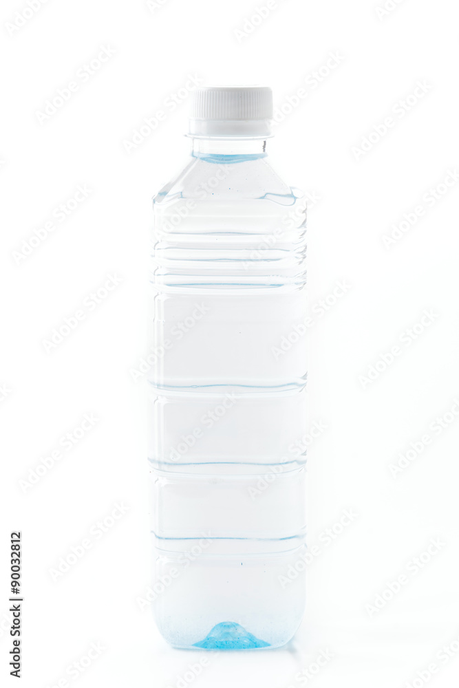 water bottle on white background water bottle on white background