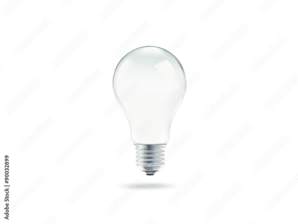 Bulb light with isolated on white background Bulb light with isolated on white background