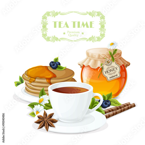Tea time poster