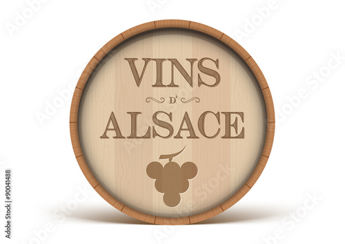 Tonneau Vins d'Alsace