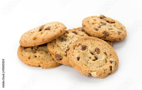 milk chocolate toffee almond cookies