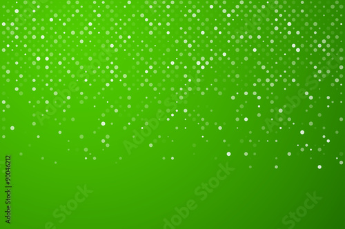 Squares green technology pattern.