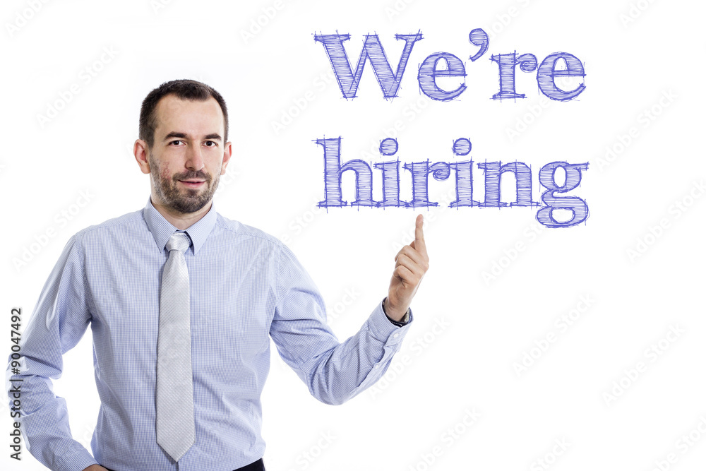 We’re hiring We’re hiring