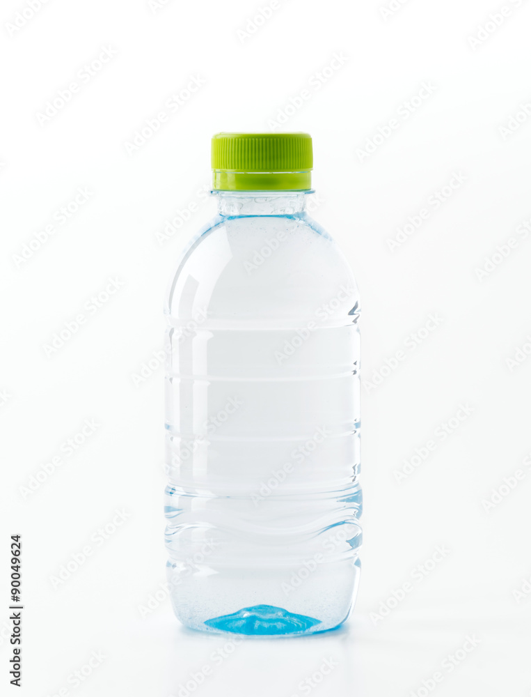 water bottle on white background water bottle on white background