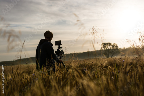 Фотография Passionate photographer early in the morning