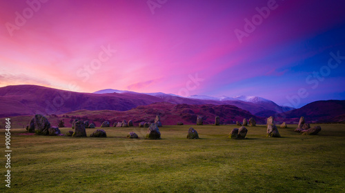 Castlerigg Stone Circle near Keswick, Cumbria, England