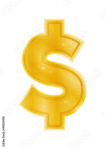 Altın dolar işareti
