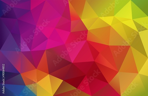 Colorful low poly background