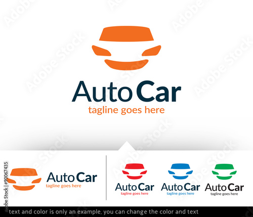 Auto Car Service Logo Template Design Vector