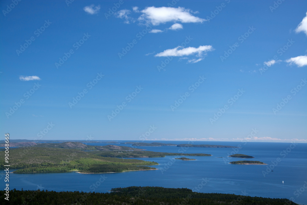 Nationalpark Skuleskogen, Höga Kusten, Schweden Nationalpark Skuleskogen, Höga Kusten, Schweden