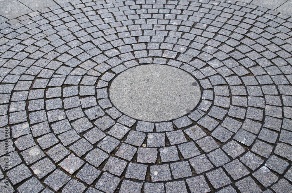 the road surface paving