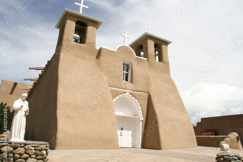 San Francisco de Asis Mission Church in New Mexico photo