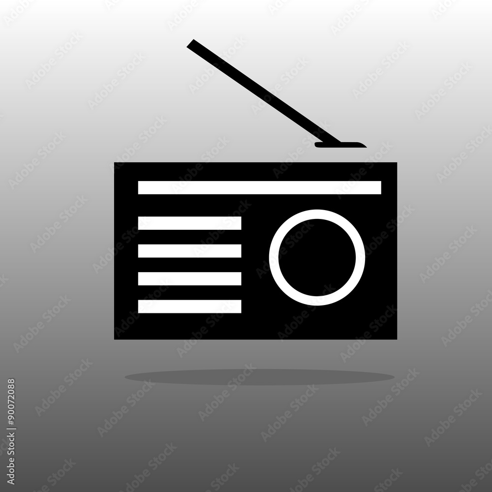 vector icon radio vector icon radio
