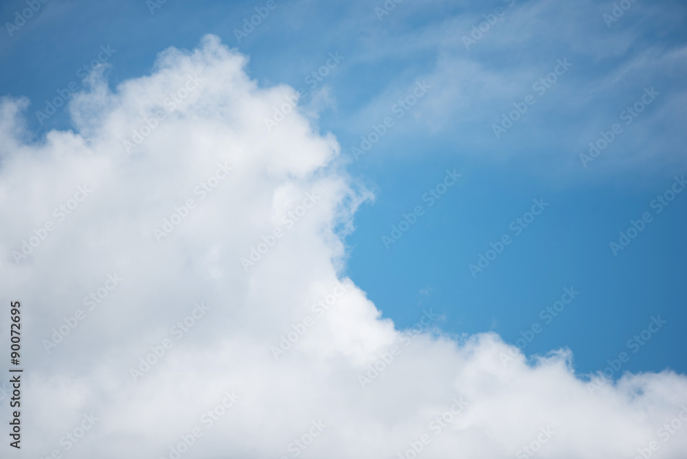 cloud and blue sky