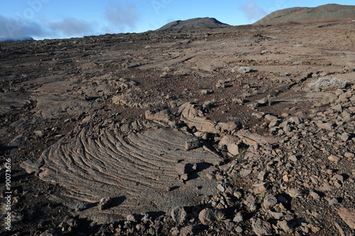 rando au pas de Bellecombe (piton de la Fournaise) photo