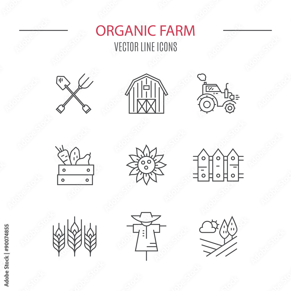 Eco Farming Icons