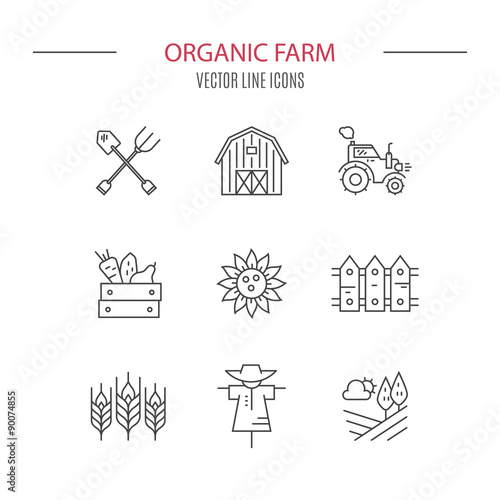 Eco Farming Icons