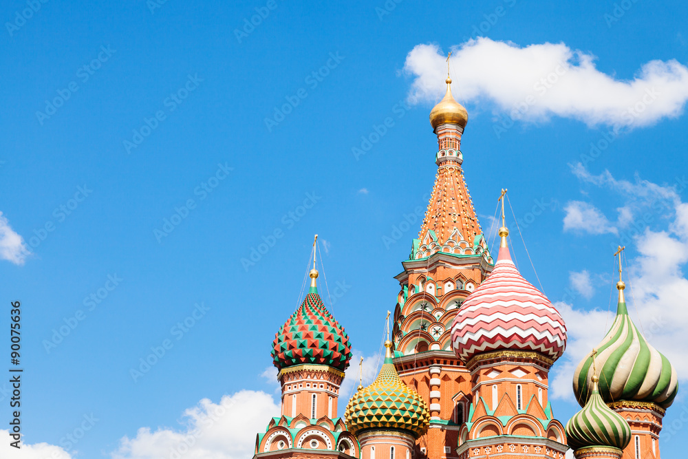Saint Basil cathedral on Red Square in Moscow Saint Basil cathedral on Red Square in Moscow