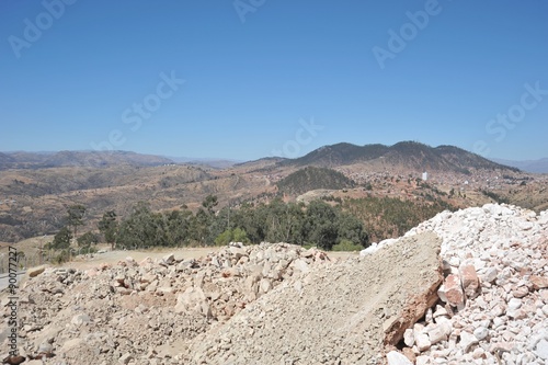 The industrial outskirts of Sucre