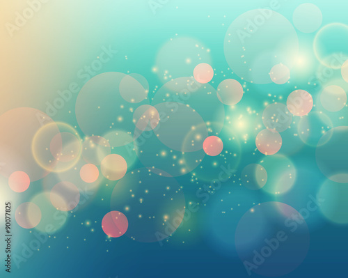 Vector illustration of soft colored abstract background