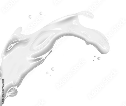 Fotografia milk splash