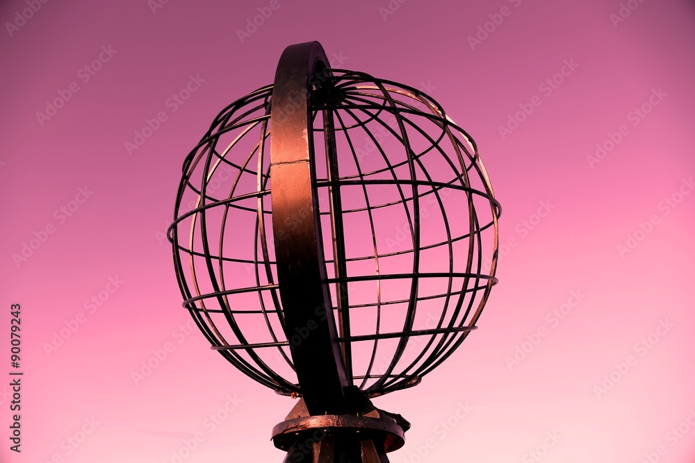 Naklejka premium Nordkap, Norwegen, Reise