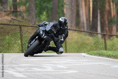 Motorbike racing