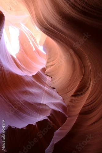 Detail of Antelope Canyon, Arizona, United States
