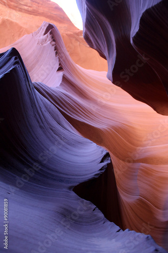 Detail of Antelope Canyon, Arizona, United States