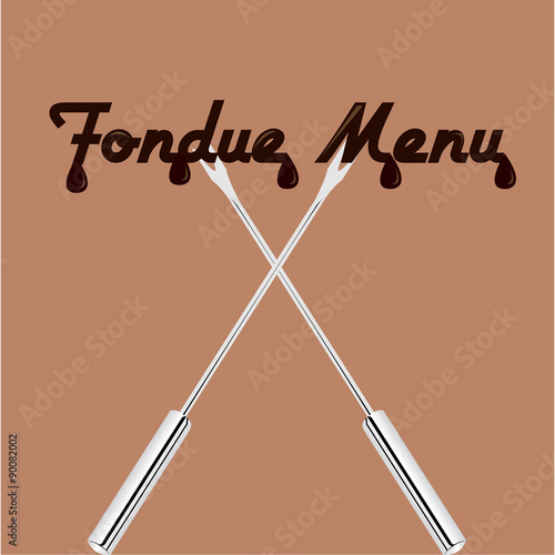 Fondue menu