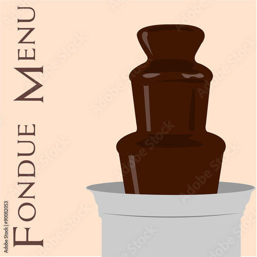 Fondue menu