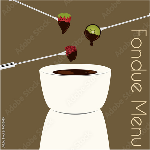 Fondue menu