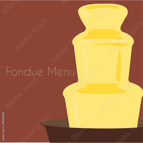 Fondue menu