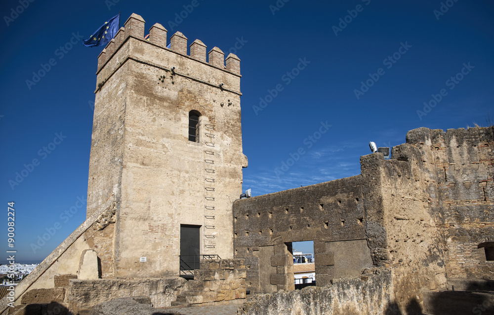 Zona monumental del municipio de Carmona en la provincia de Sevilla, Andalucía