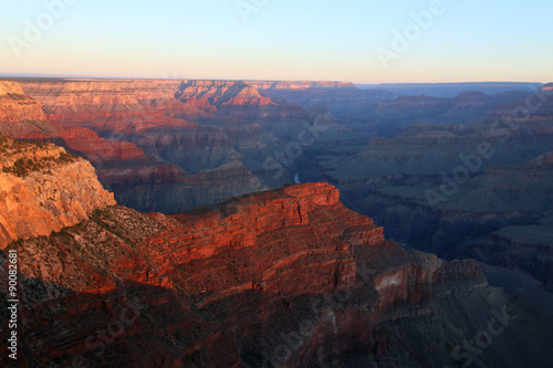 Sunrise on Grand Canyon, Arizona, United States