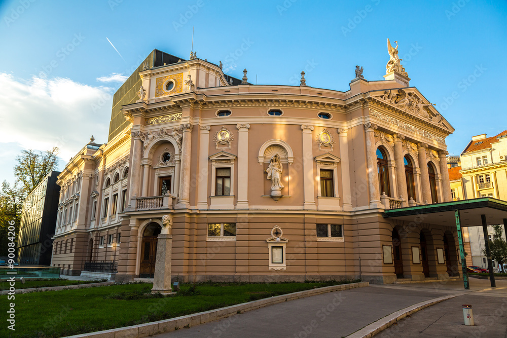 Opera and Ballet theatre in Ljubljana