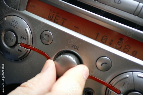 Radio voiture photo