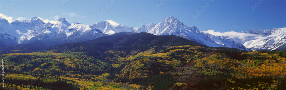 Obraz premium Wilson Peak, San Juan National Forest, Colorado