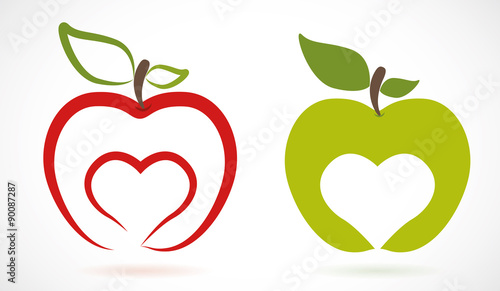 j'aime les pommes, pomme d'amour