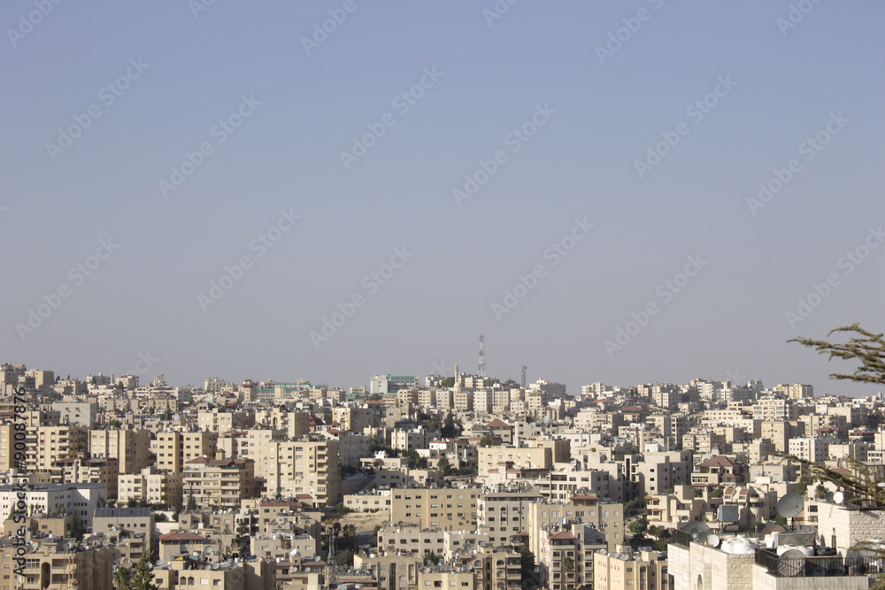 This is a photograph of the city of Amman in Jordan