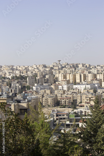 This is a photograph of the city of Amman in Jordan