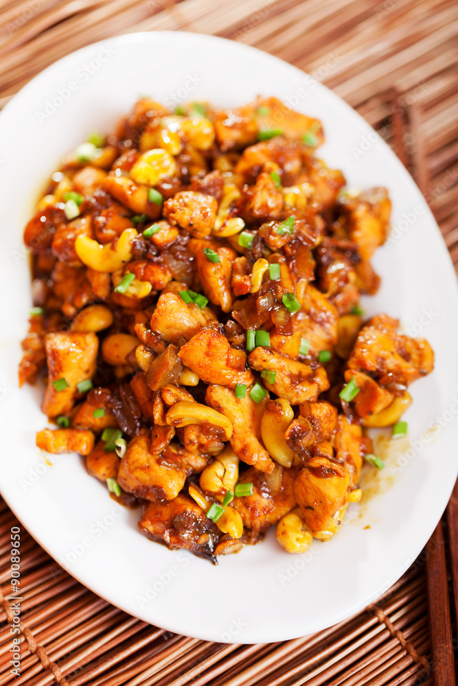 Thai chicken with cashew Thai chicken with cashew