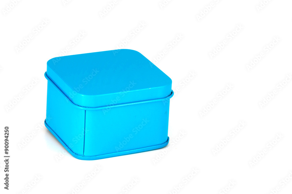 The Metal blue gift box The Metal blue gift box