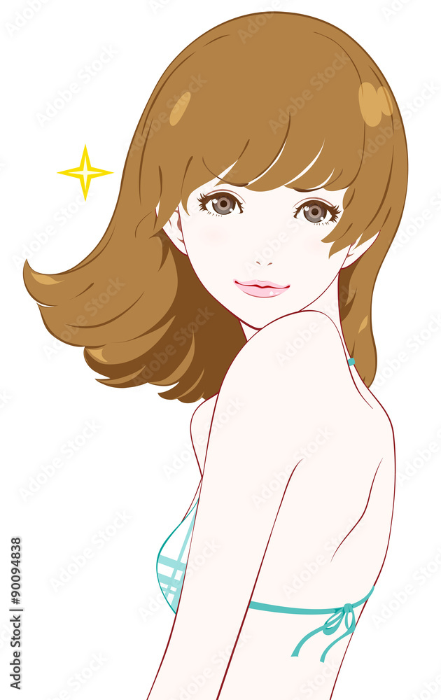 水着女性 自信 水着女性 自信