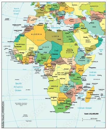 Africa political divisions