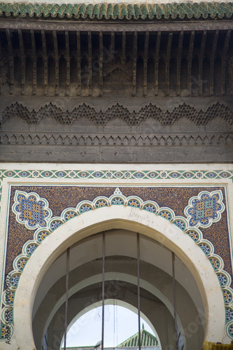 Gate detail  from Fez, Morocco