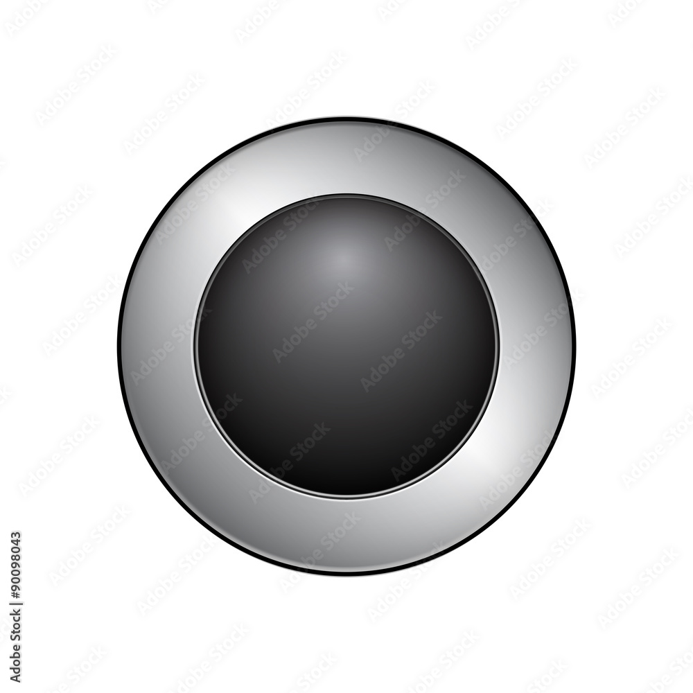 button close-up isolated illustration button close-up isolated illustration