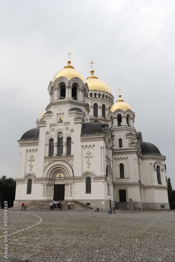 The City Of Novocherkassk. Rostov region. Military resurrection Cathedral.
